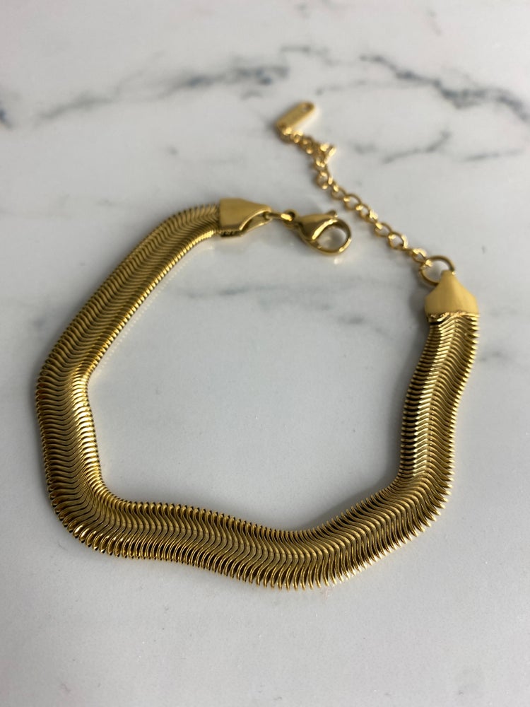 Snake deals bone bracelet